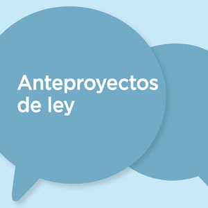 Anteproyectos de ley