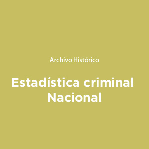Estadística criminal Nacional